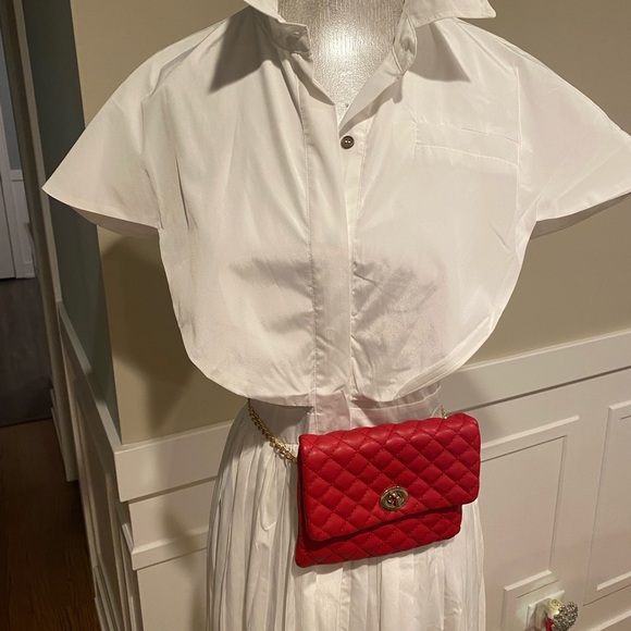 J.Bolin White Cap Sleeve Maxi Dress ♥️ - Picture 5 of 13